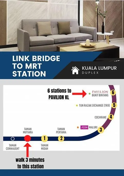 Ekocheras Loft Link Bridge Mrt 24H Self Check In Kuala Lumpur 0*,
